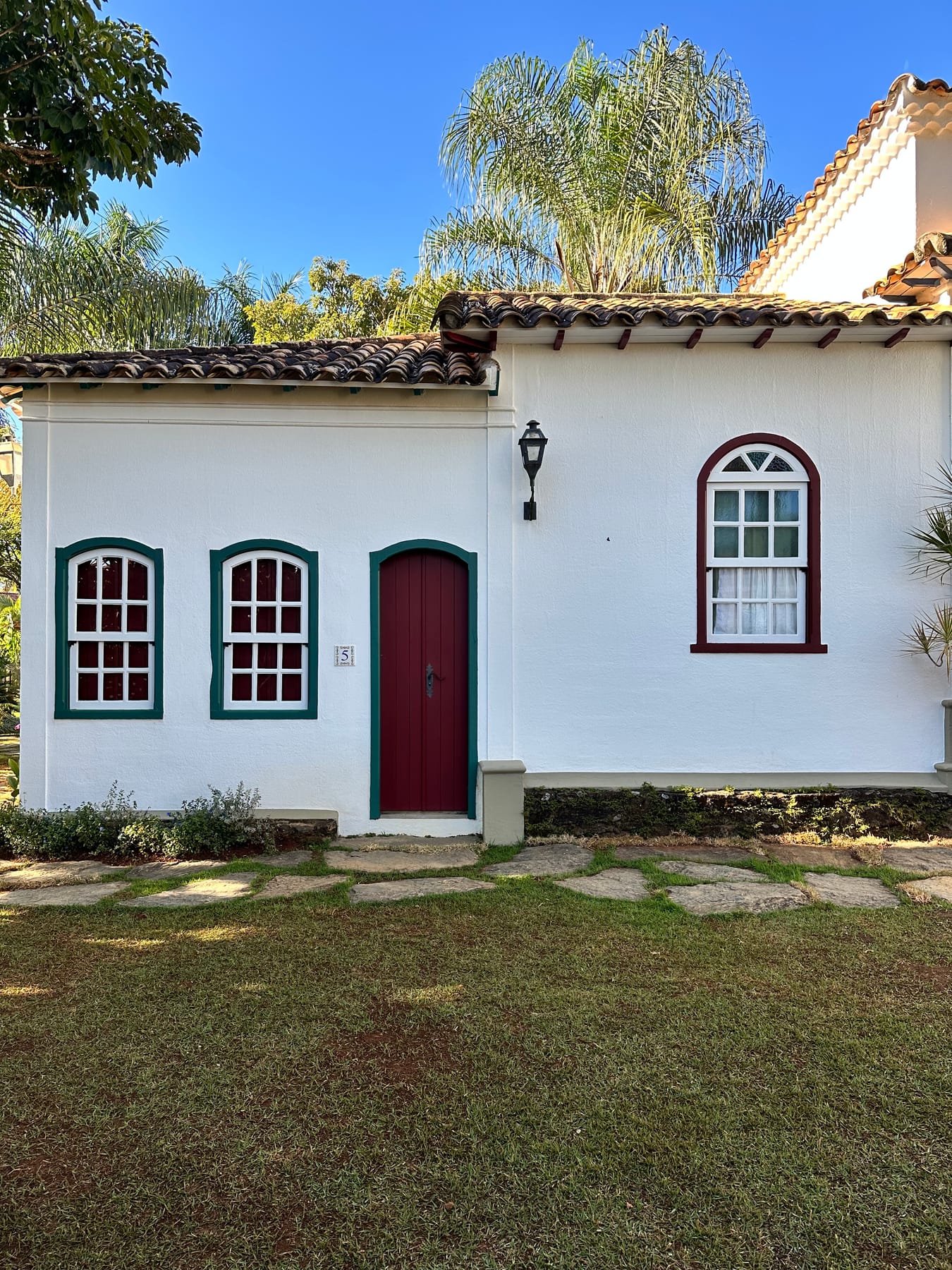 Fachada da acomodação Diamantina