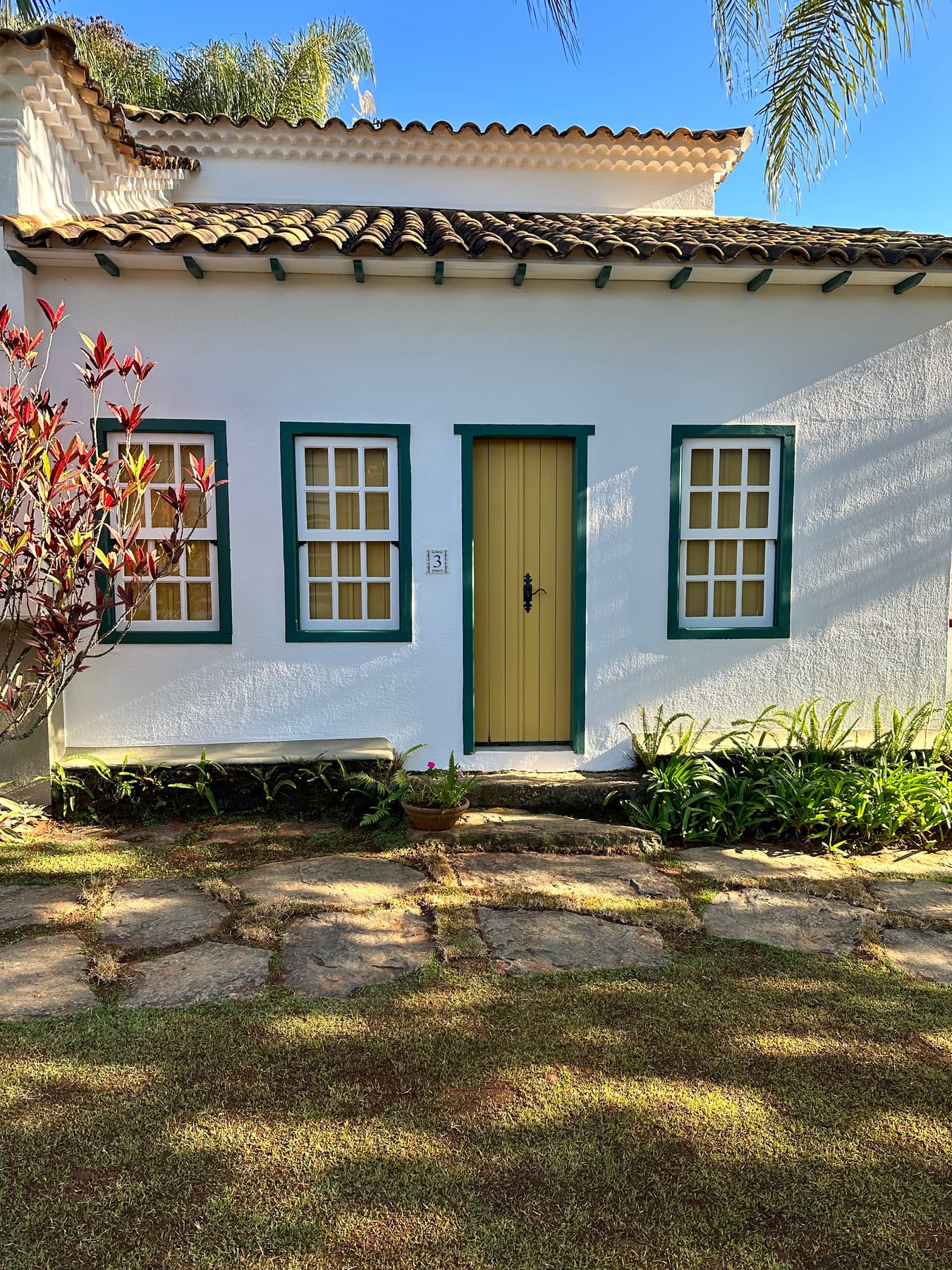Fachada da acomodação Mariana