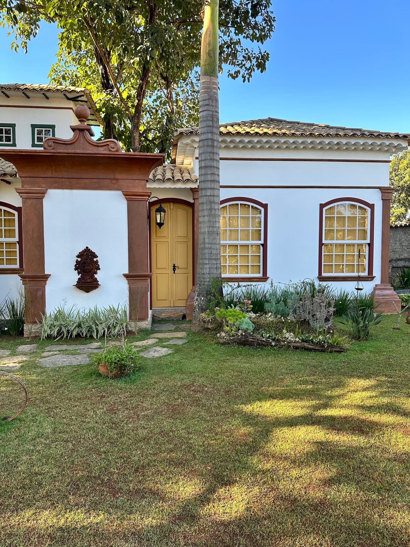 Fachada da acomodação Tiradentes